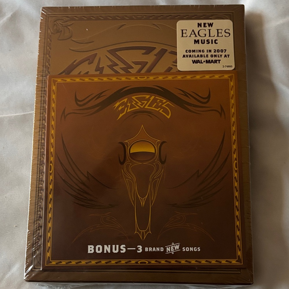 Eagles Farewell I Tour: Live from Melbourne DVD box sets with the bonus CD.